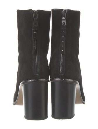 Rag & Bone Suede Studded Accents Boots