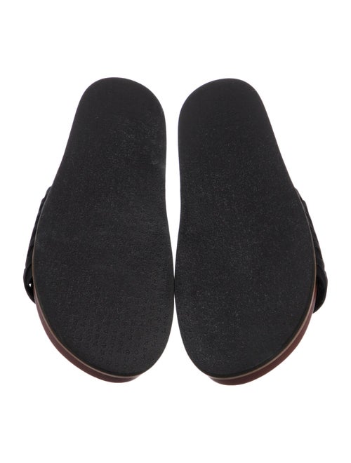 Rag & Bone Suede Cutout Accent Slides