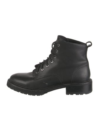 Rag & Bone Leather Combat Boots