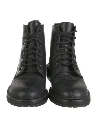 Rag & Bone Leather Combat Boots