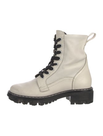 Rag & Bone Leather Combat Boots