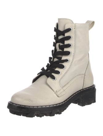 Rag & Bone Leather Combat Boots