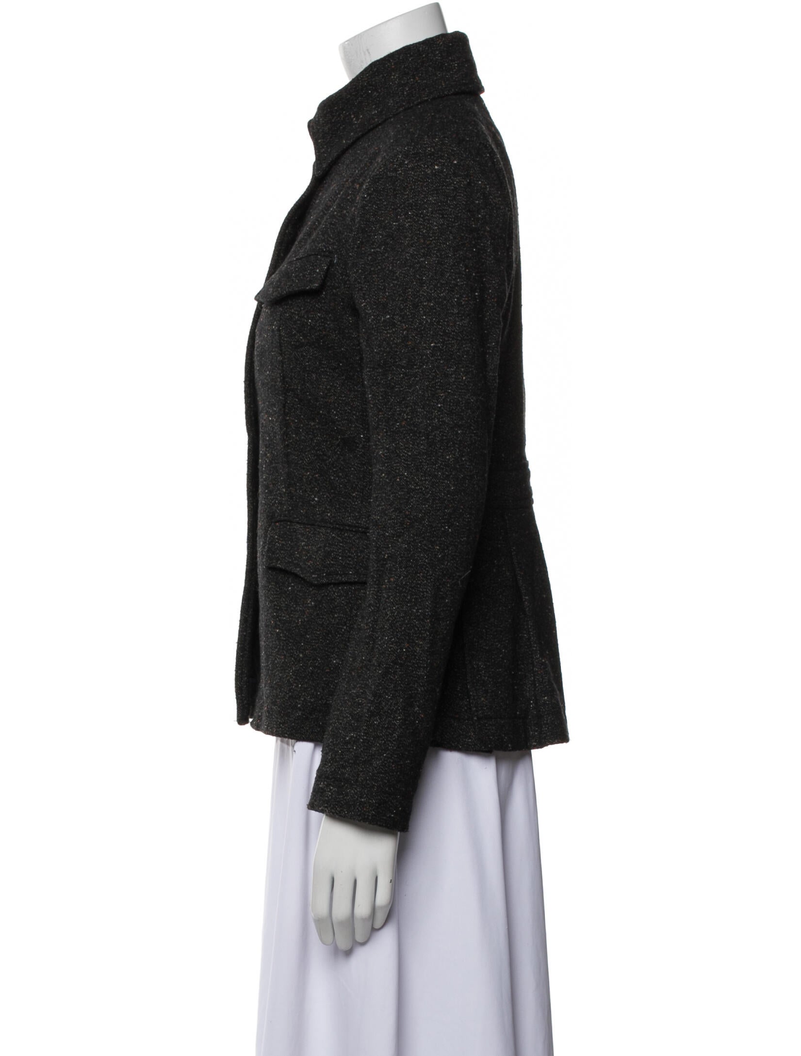 Rag & Bone Wool Tweed Pattern Jacket