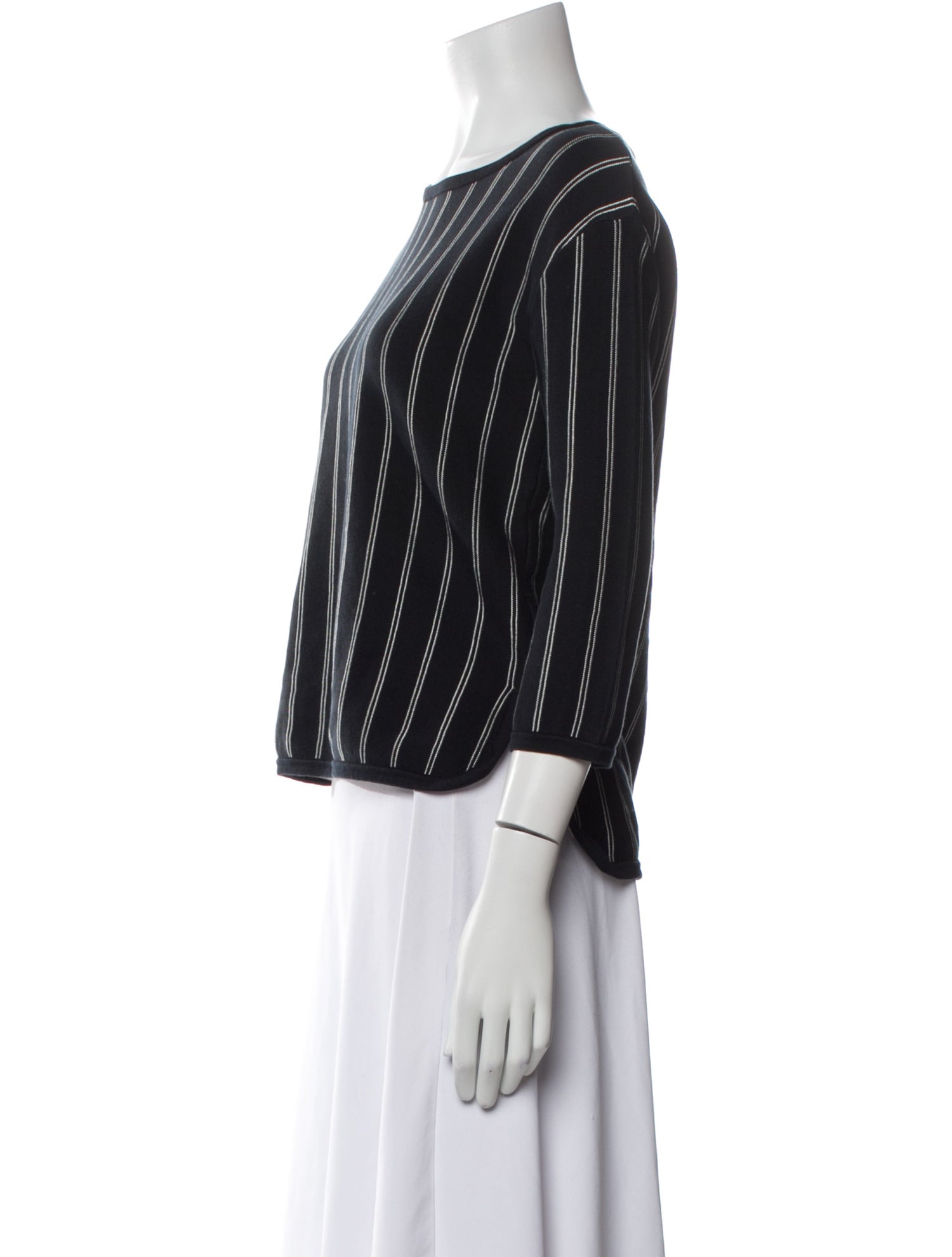Rag & Bone Striped Bateau Neckline Sweater