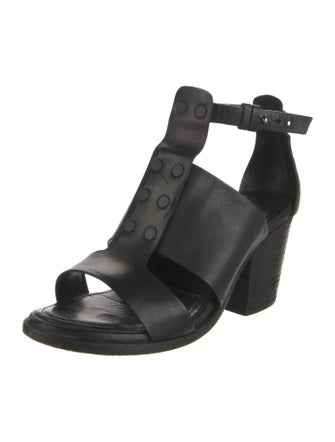 Rag & Bone Leather T-Strap Sandals