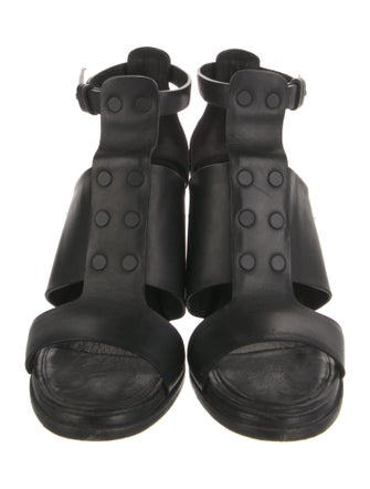 Rag & Bone Leather T-Strap Sandals