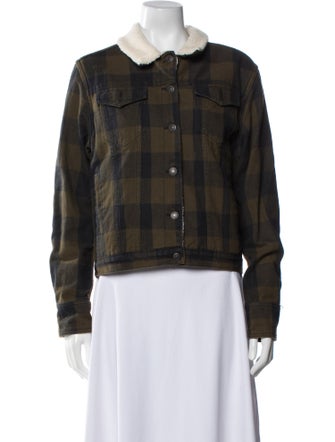 Rag & Bone Plaid Print Jacket