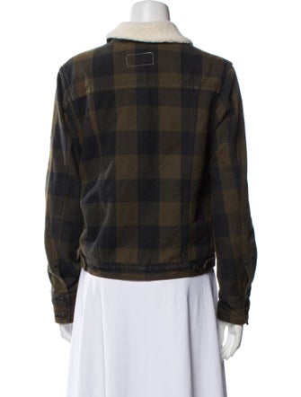 Rag & Bone Plaid Print Jacket