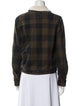 Rag & Bone Plaid Print Jacket