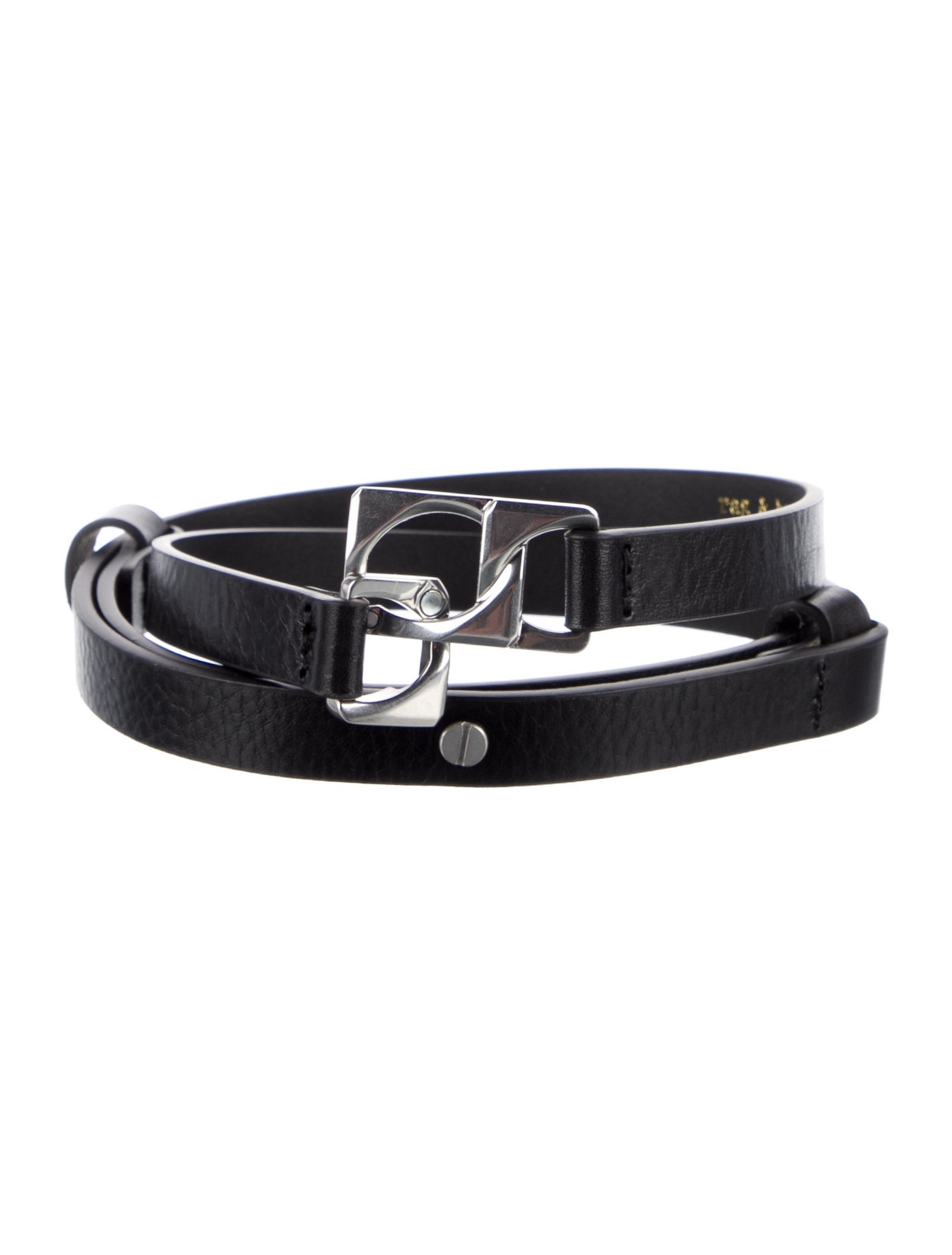 Rag & Bone Skinny Leather Belt