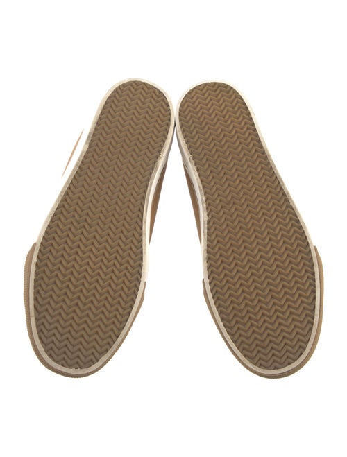 Rag & Bone Suede Fur Trim Wedge Sneakers