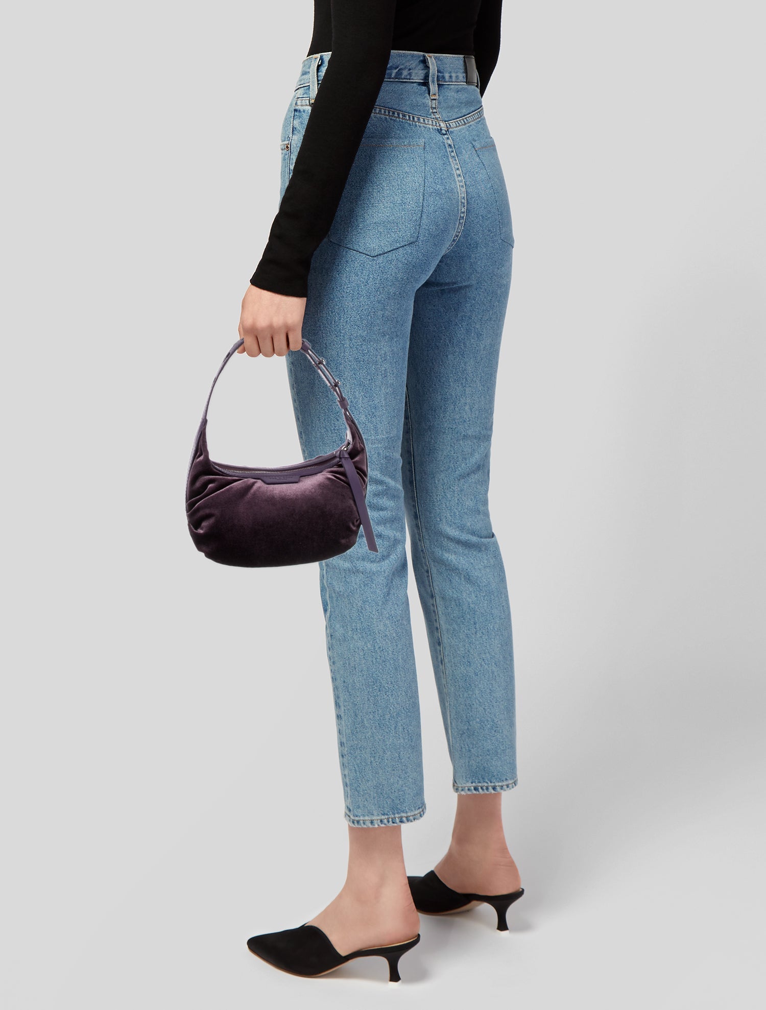 Rag & Bone Velvet Shoulder Bag