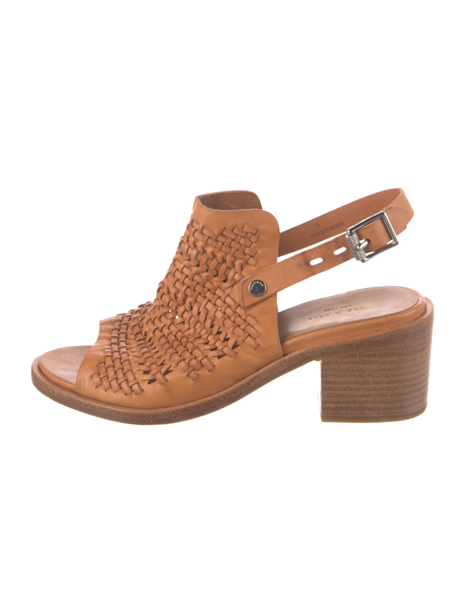 Rag & Bone Leather Slingback Sandals