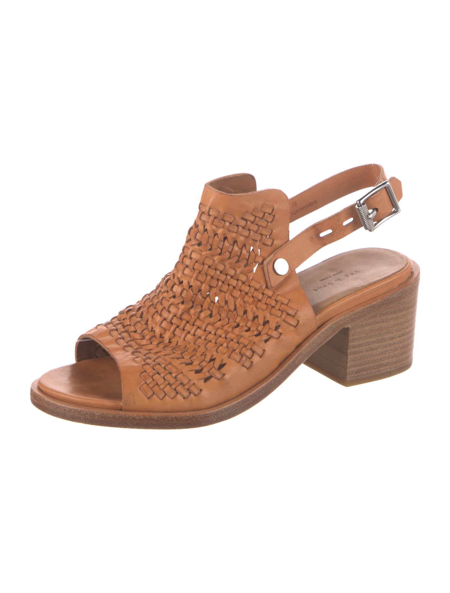 Rag & Bone Leather Slingback Sandals