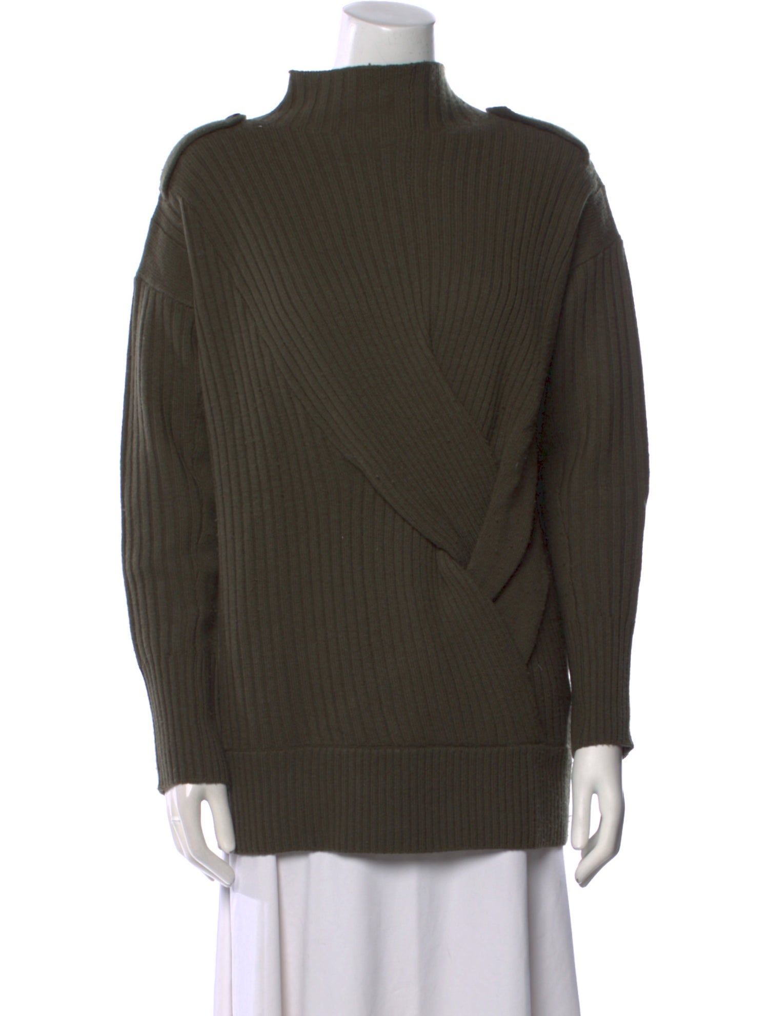 Rag & Bone Merino Wool Mock Neck Sweater