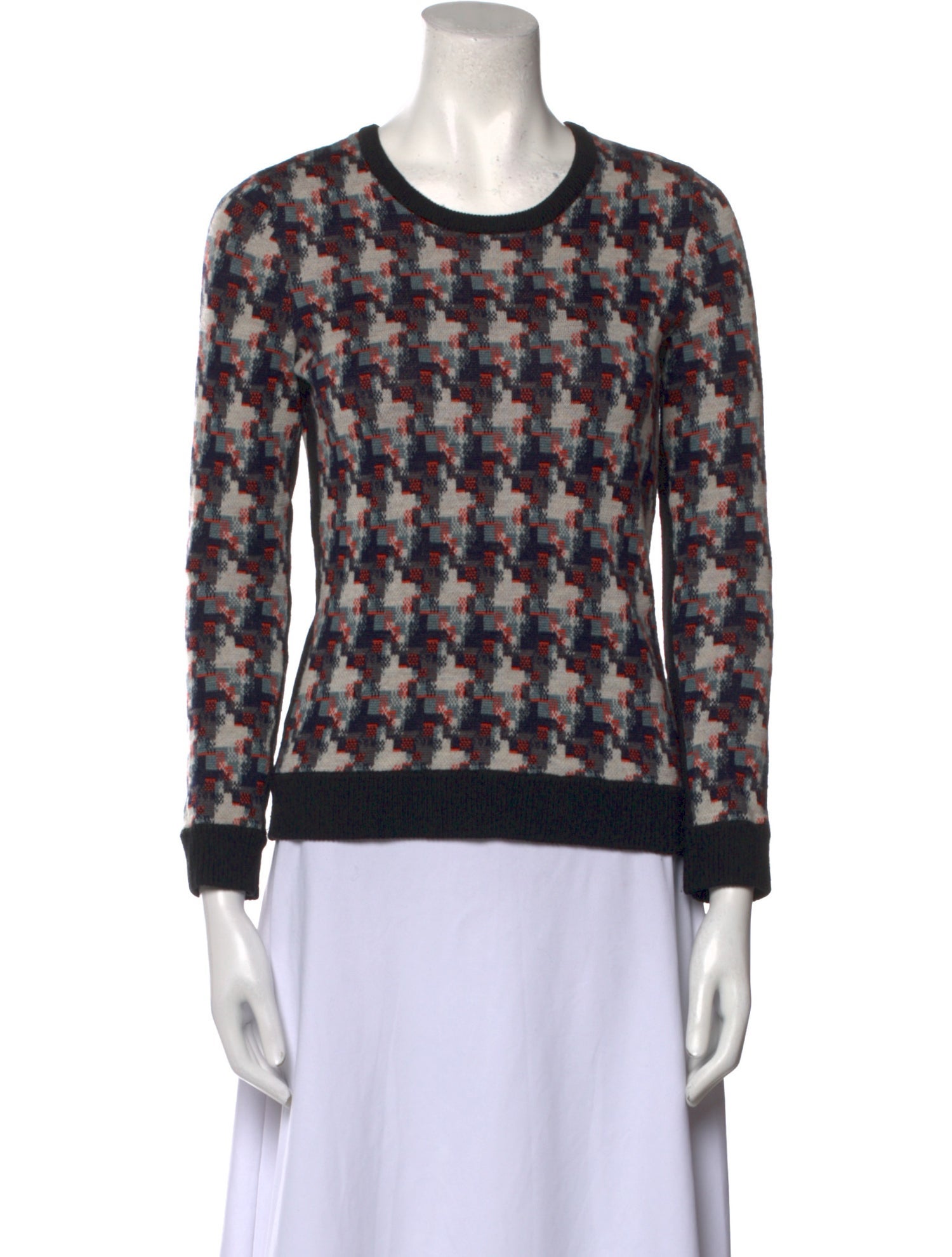 Rag & Bone Wool Printed Sweater