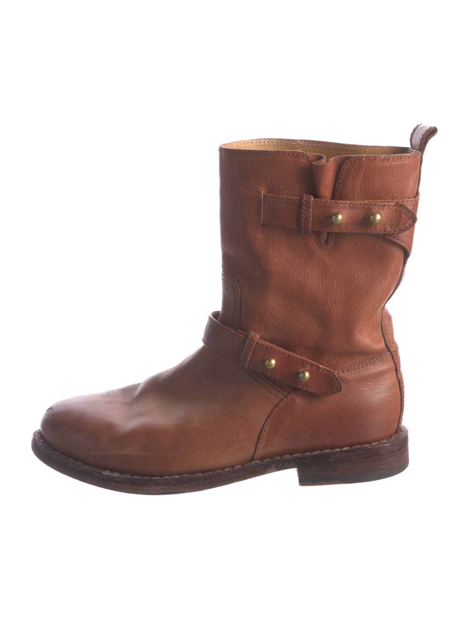 Rag & Bone Leather Moto Boots