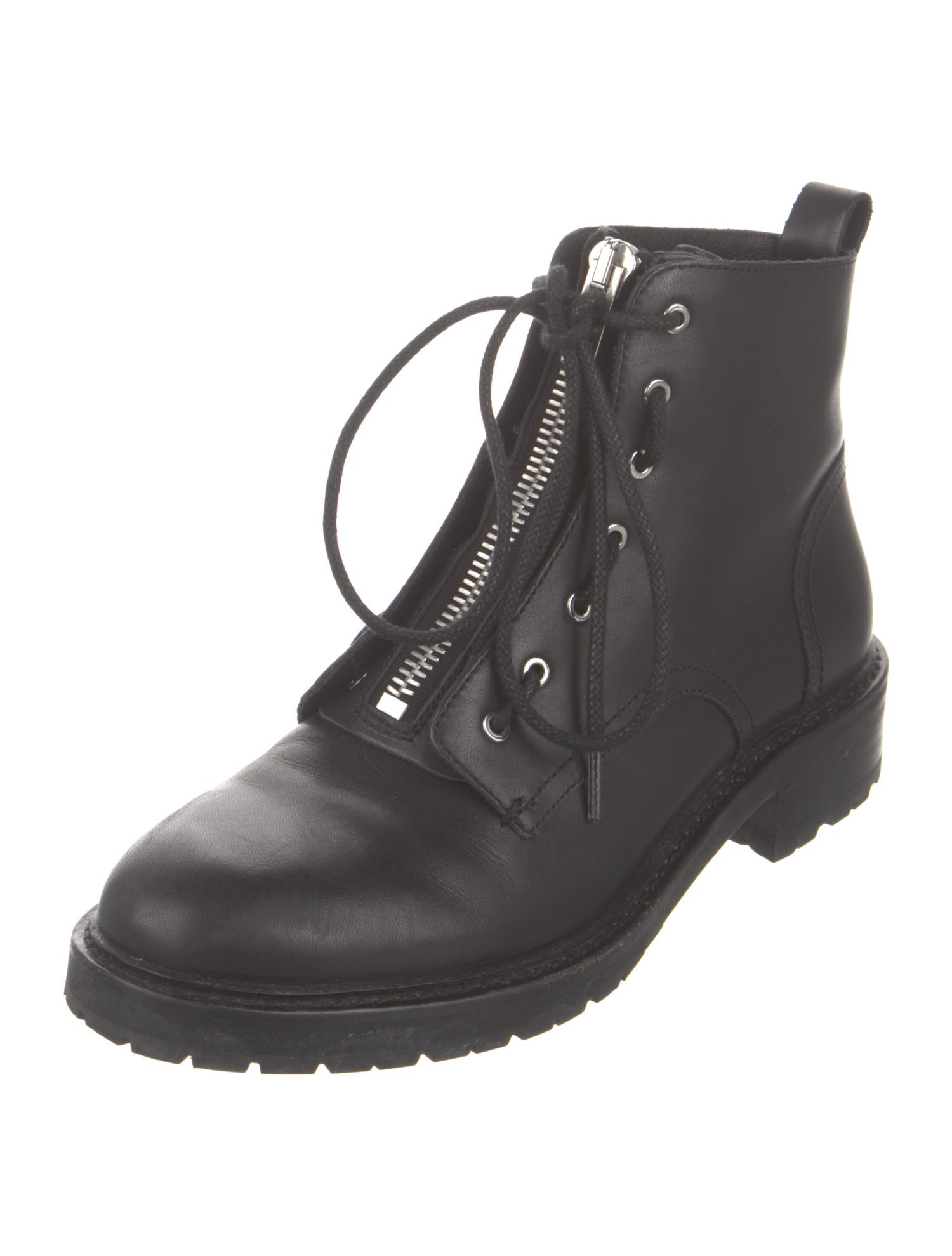Rag & Bone Leather Lace-Up Boots
