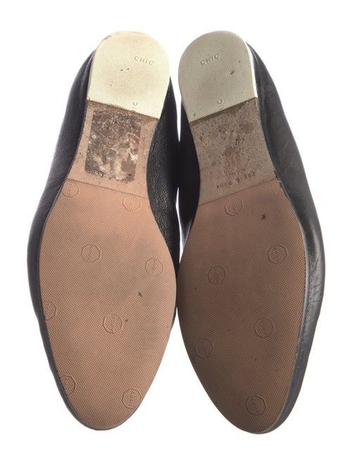 Rag & Bone Leather Grosgrain Trim Flats