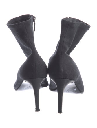 Rag & Bone Canvas Colorblock Pattern Sock Boots