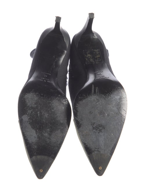 Rag & Bone Canvas Colorblock Pattern Sock Boots