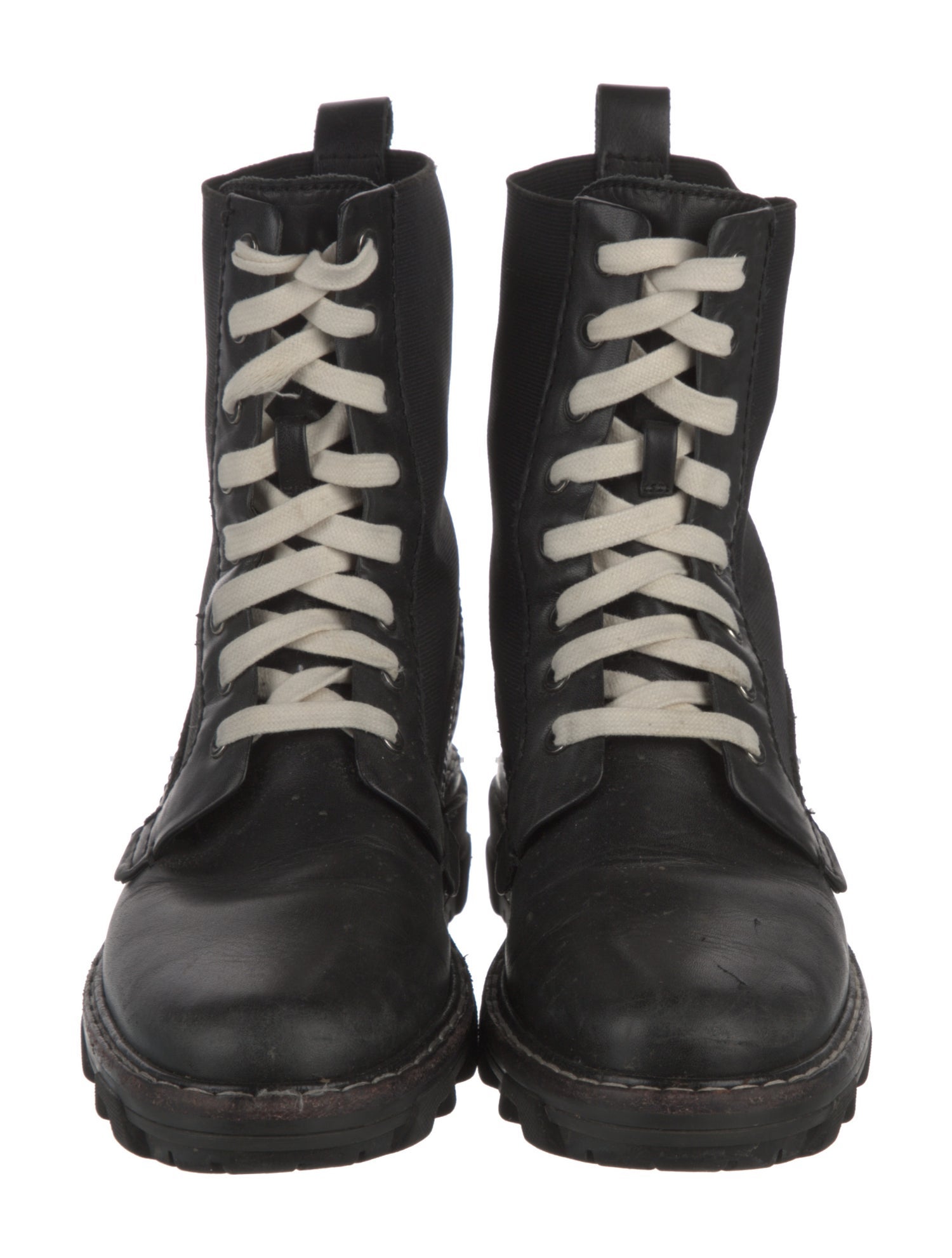 Rag & Bone Leather Combat Boots