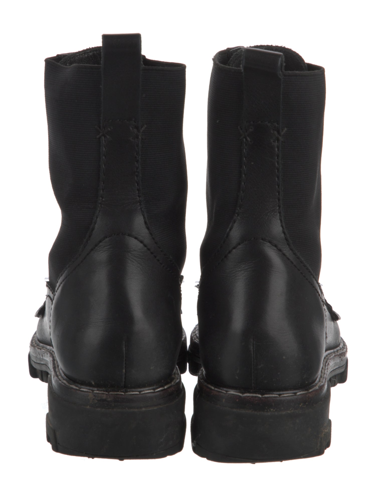 Rag & Bone Leather Combat Boots
