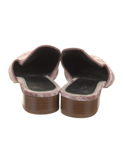 Rag & Bone Velvet Tie-Dye Print Mules