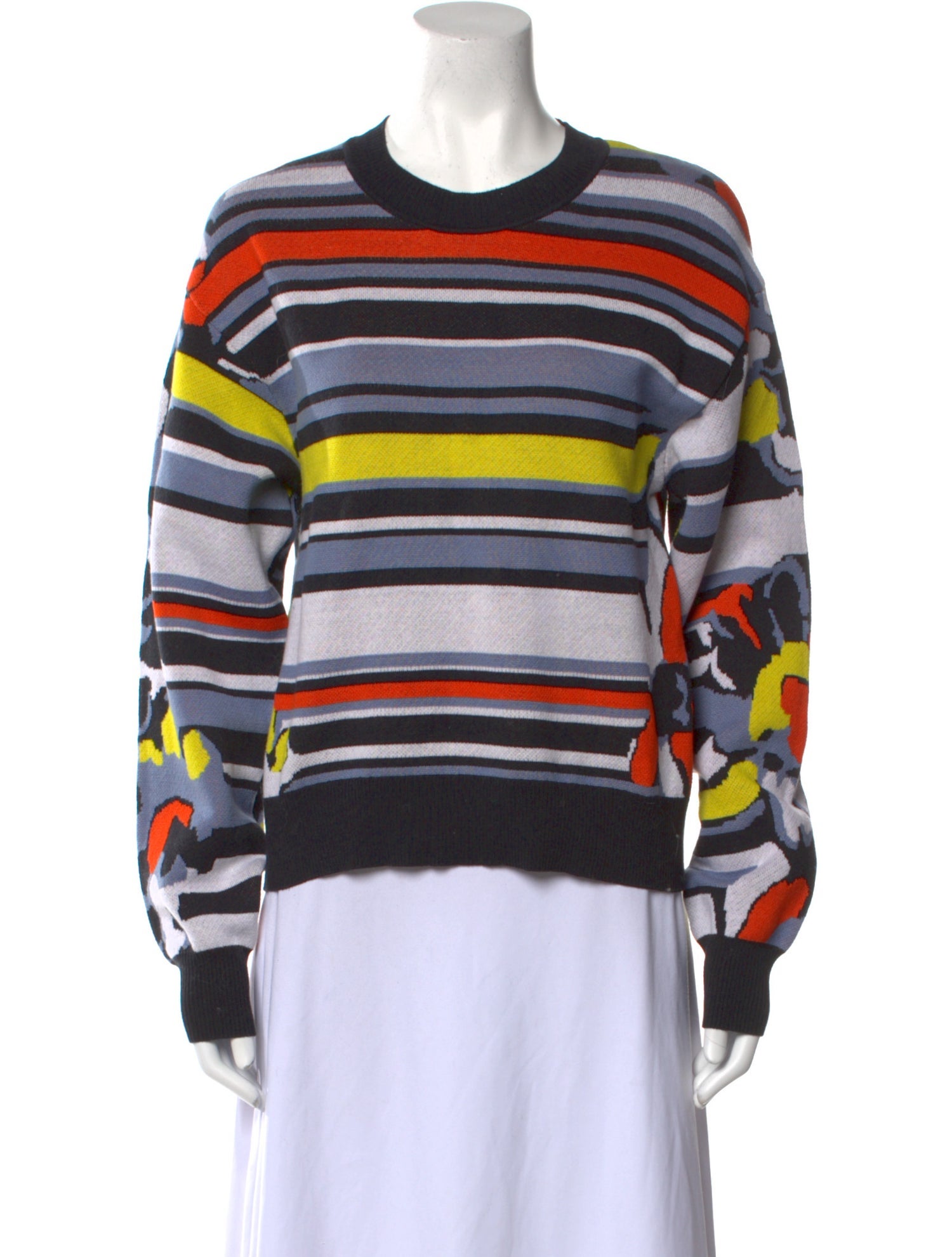 Rag & Bone Striped Crew Neck Sweater