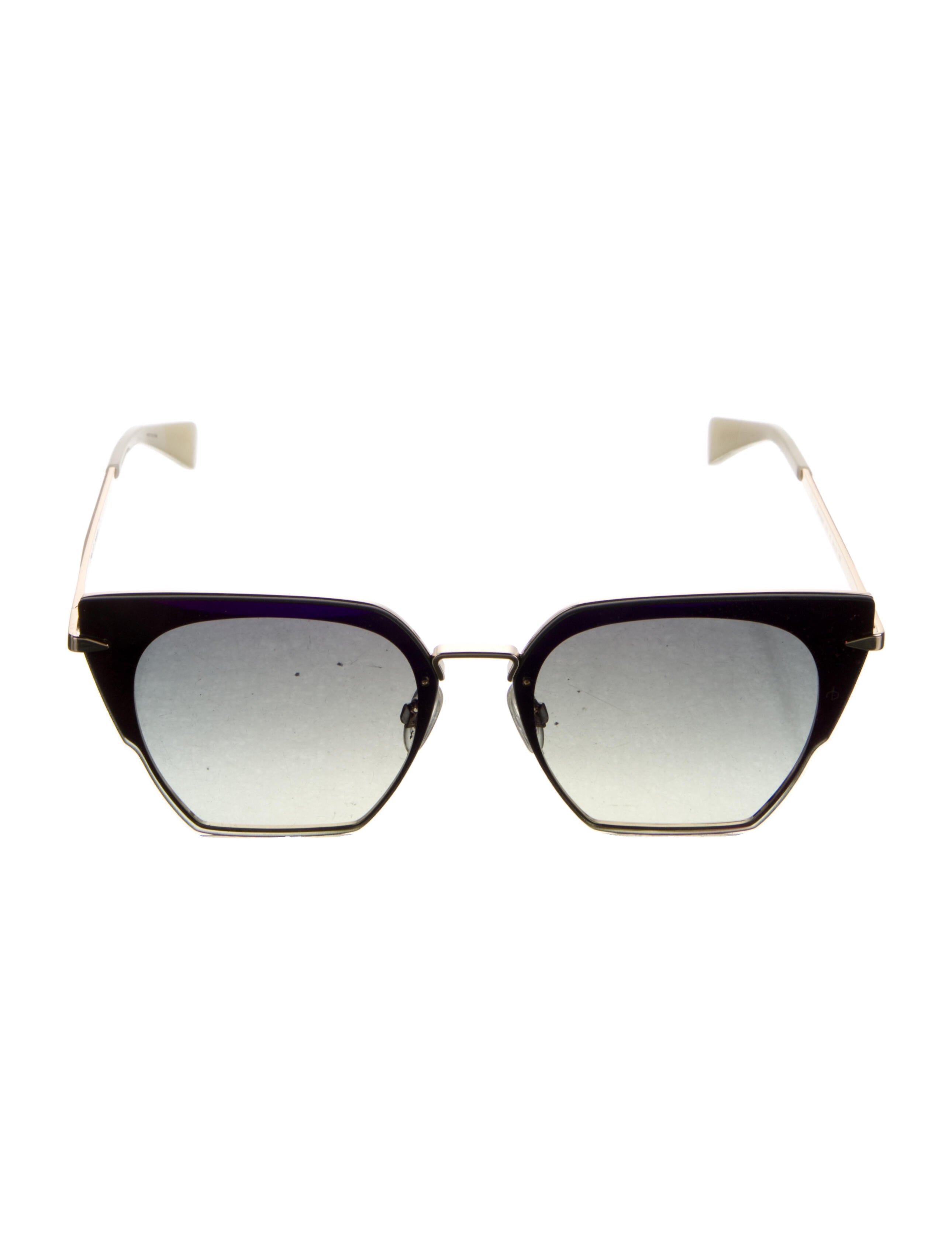 Rag & Bone Square Gradient Sunglasses