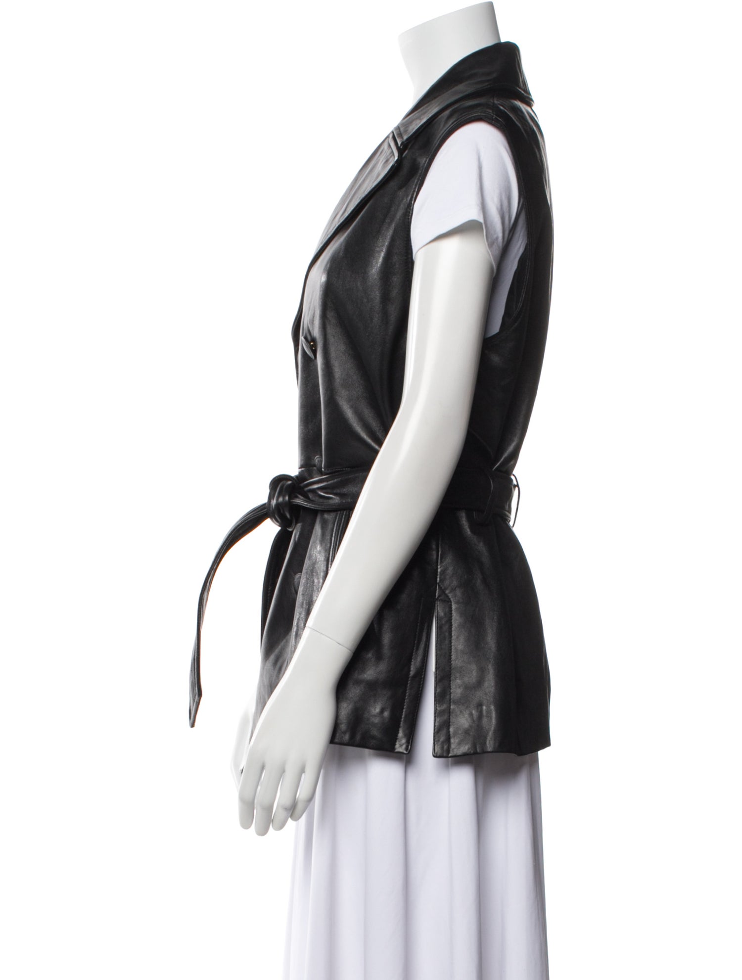 Rag & Bone Lamb Leather Vest