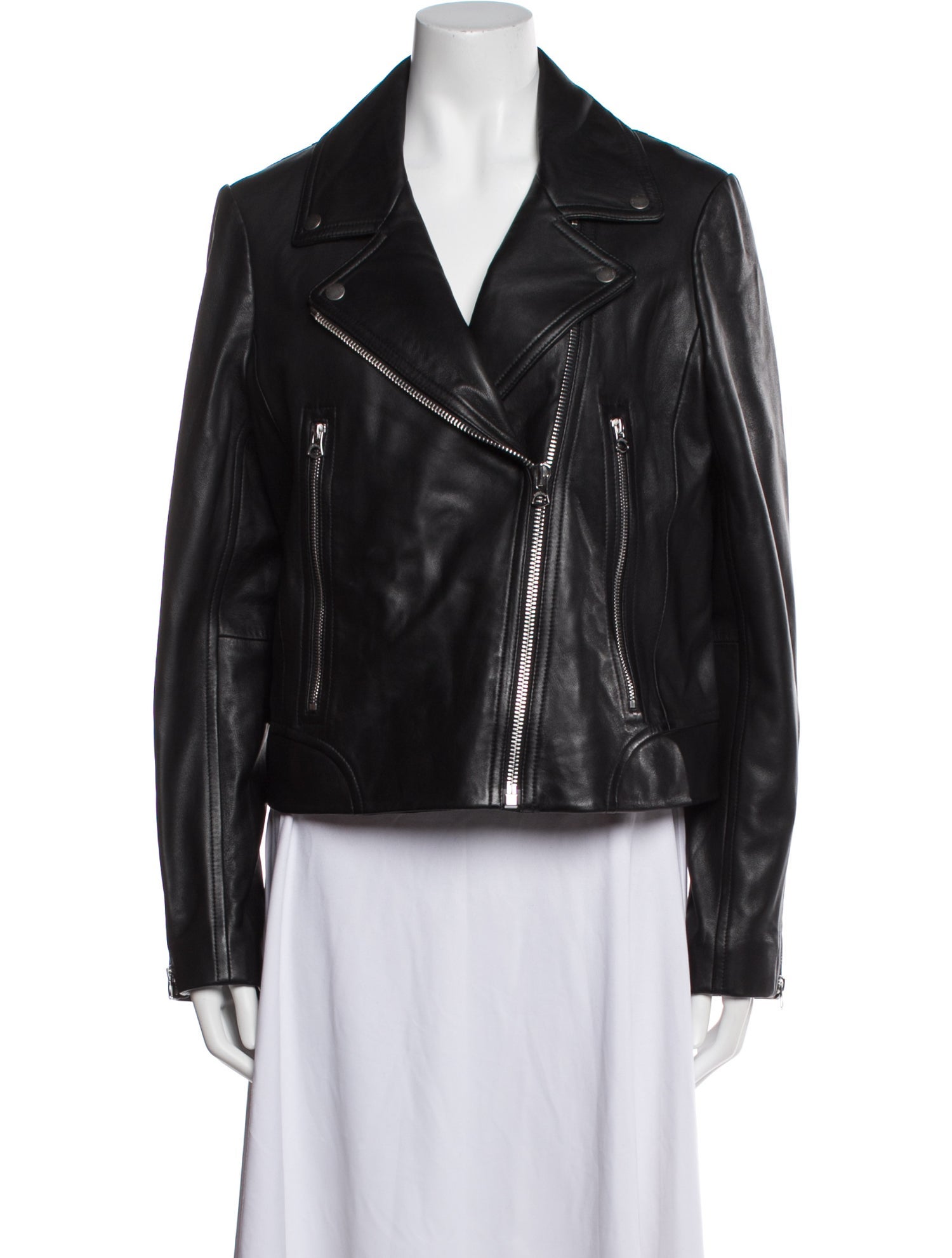Rag & Bone Lamb Leather Biker Jacket w/ Tags