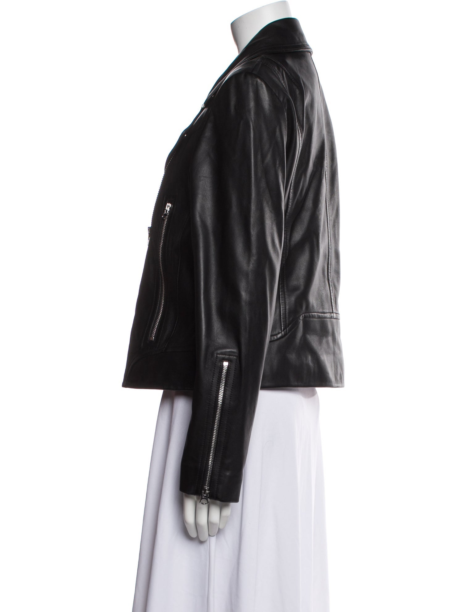 Rag & Bone Lamb Leather Biker Jacket w/ Tags