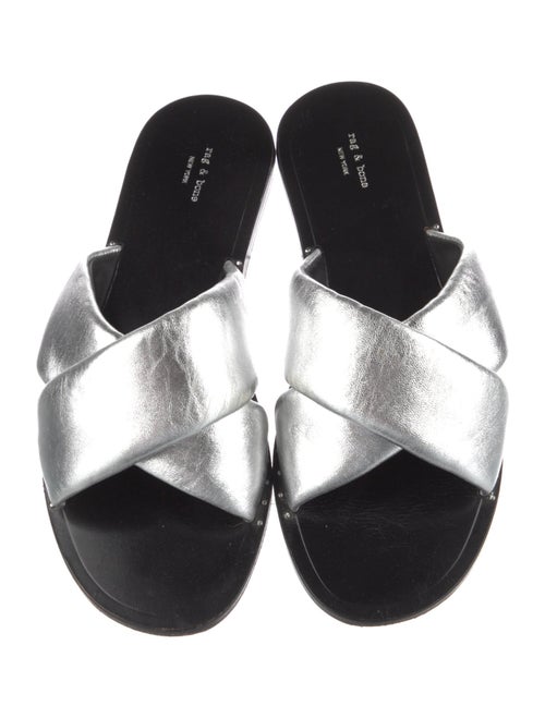 Rag & Bone Leather Slides