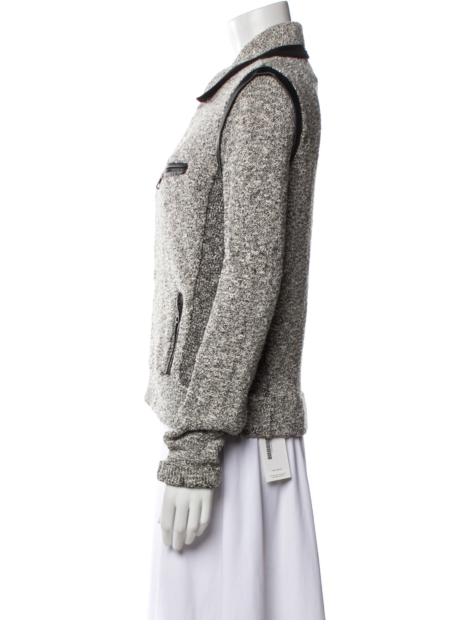 Rag & Bone Tweed Pattern Evening Jacket