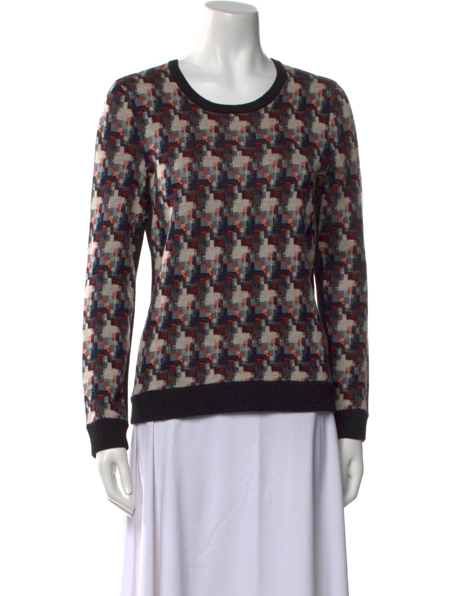Rag & Bone Wool Printed Sweater