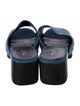 Rag & Bone Denim Studded Accents Slides