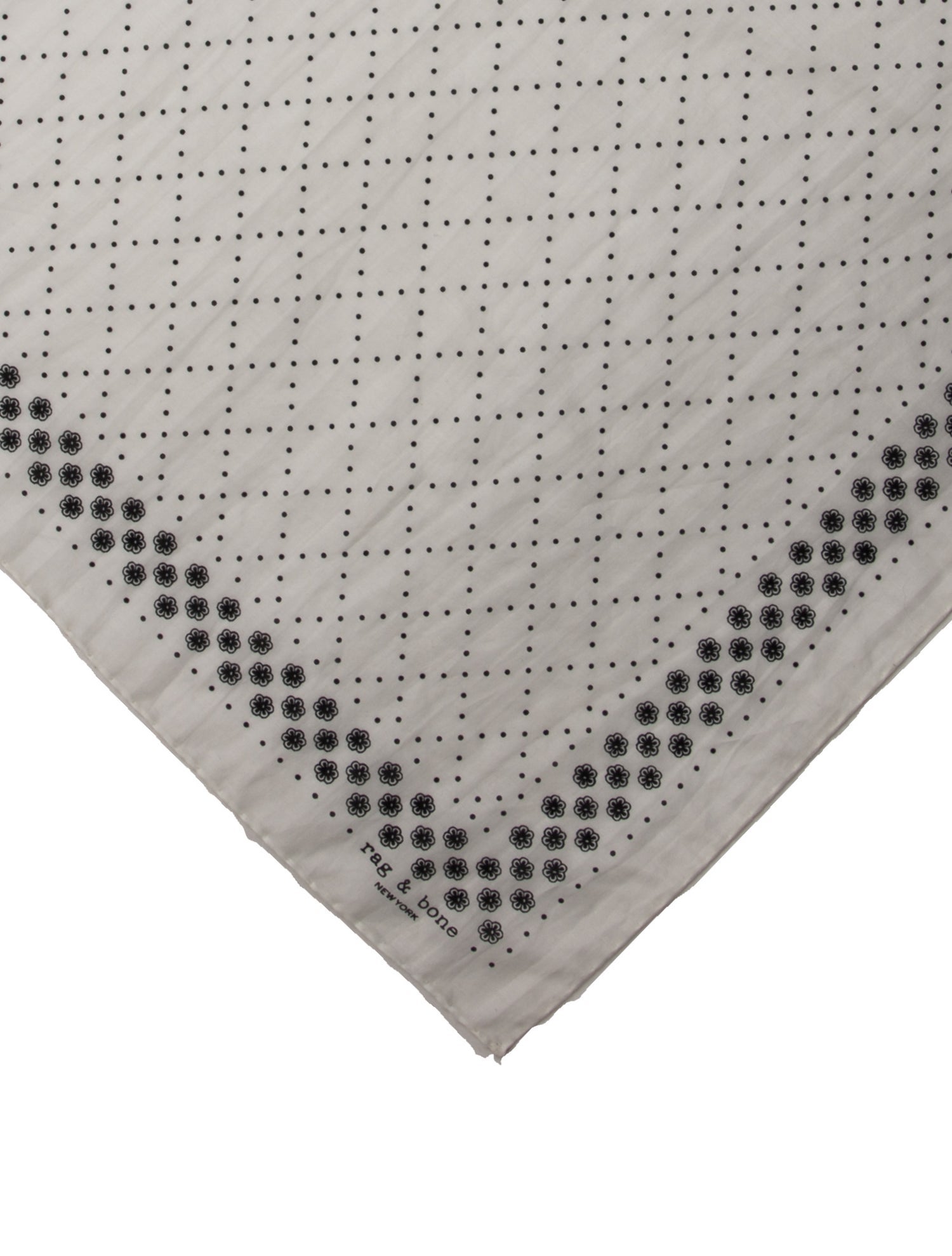 Rag & Bone Leather Printed Scarf w/ Tags