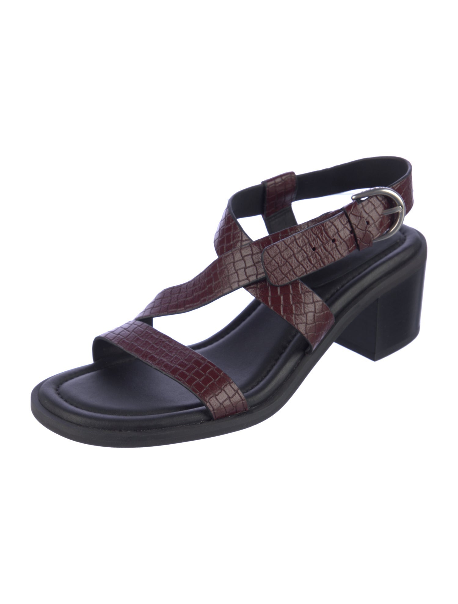 Rag & Bone Leather T-Strap Sandals
