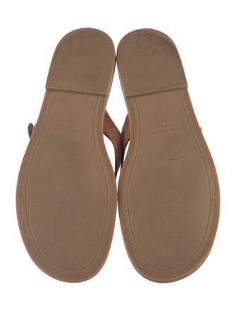 Rag & Bone Suede Flip Flops