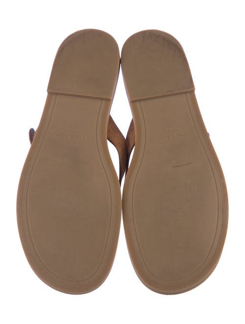 Rag & Bone Suede Flip Flops
