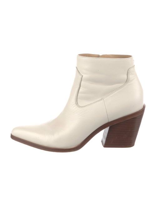 Rag & Bone Leather Colorblock Pattern Boots