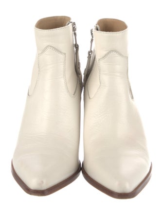 Rag & Bone Leather Colorblock Pattern Boots