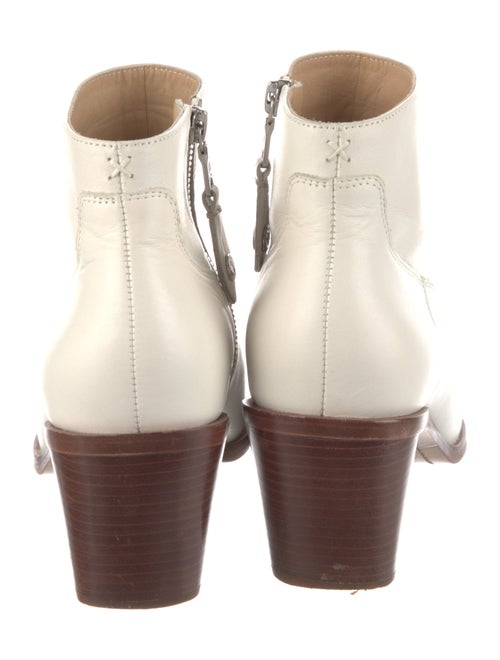 Rag & Bone Leather Colorblock Pattern Boots