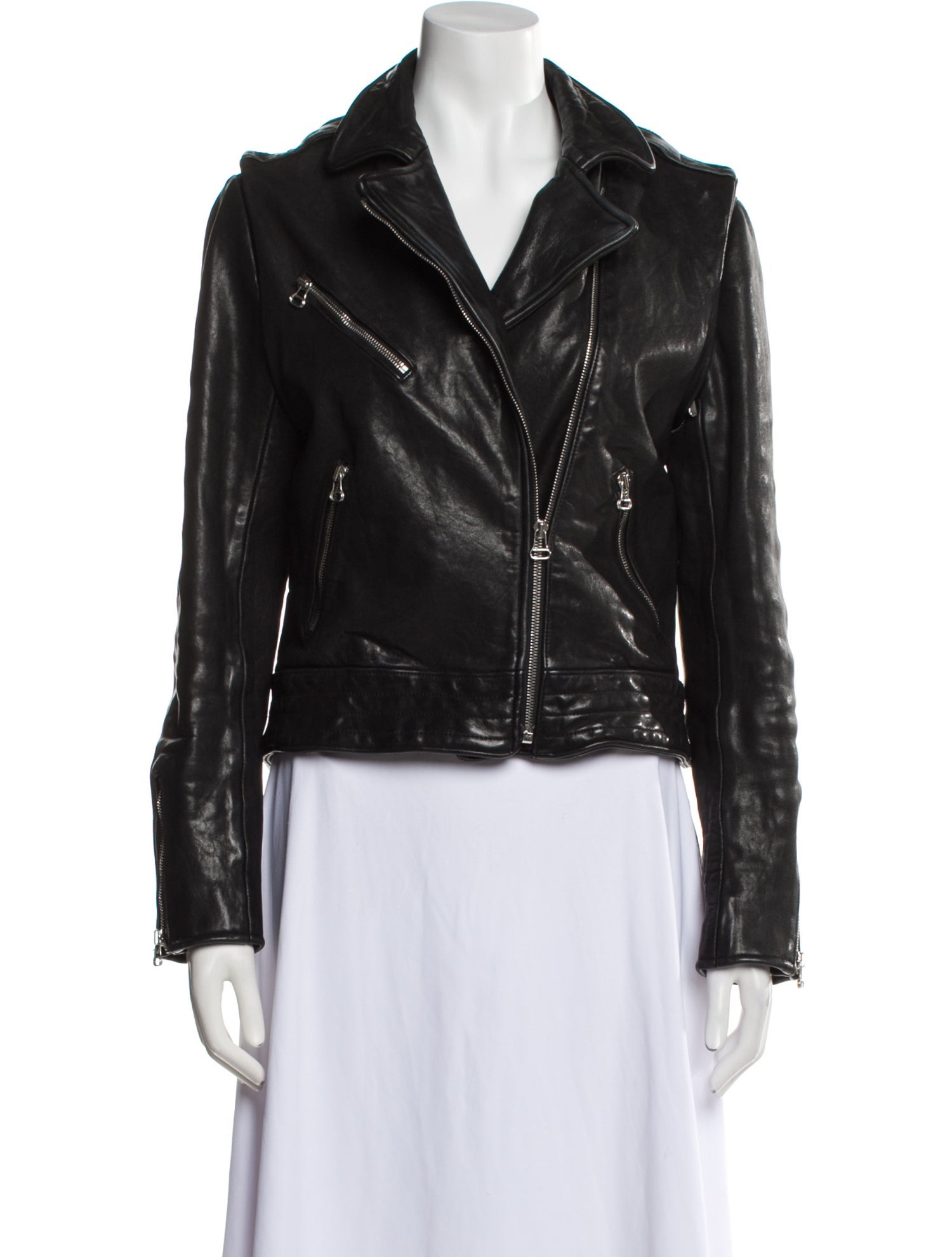 Rag & Bone Leather Biker Jacket