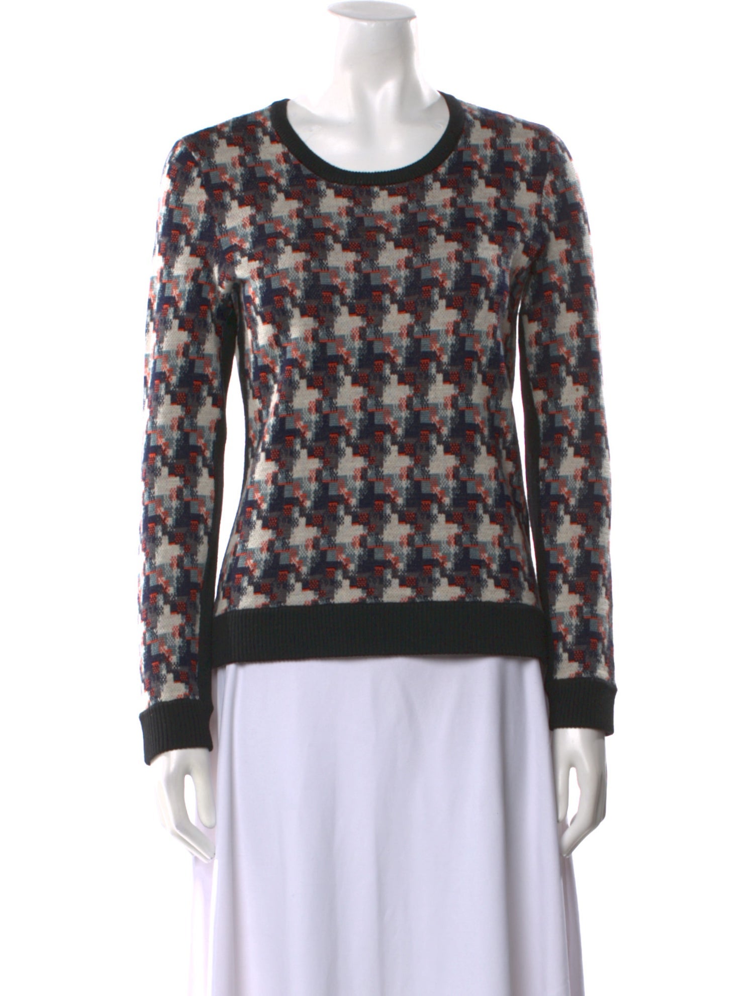 Rag & Bone Wool Printed Sweater