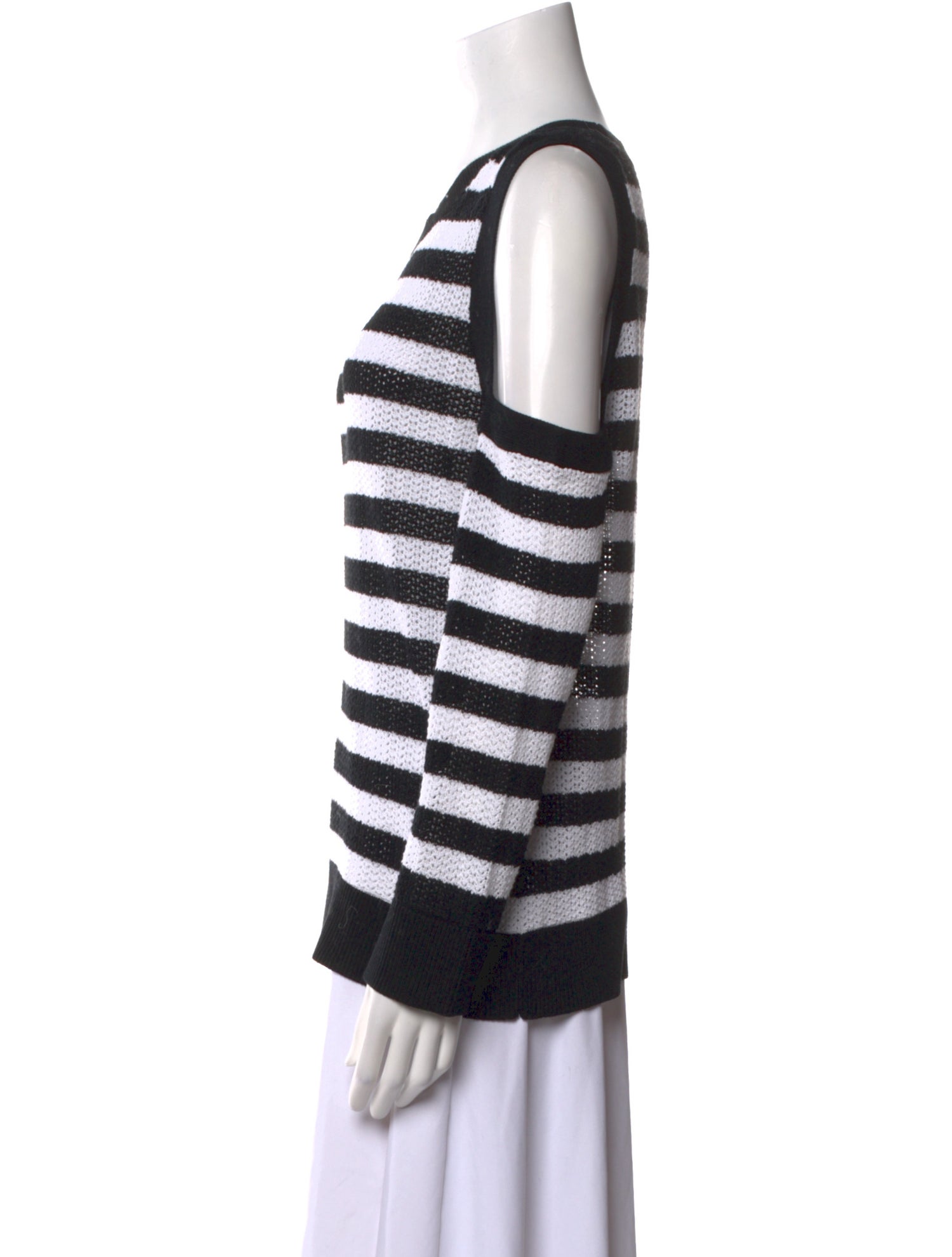 Rag & Bone Striped Crew Neck Sweater