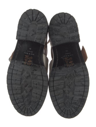 Rag & Bone Leather Combat Boots