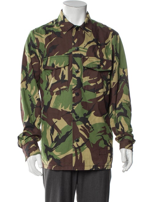 Rag & Bone Camouflage Print Utility Jacket