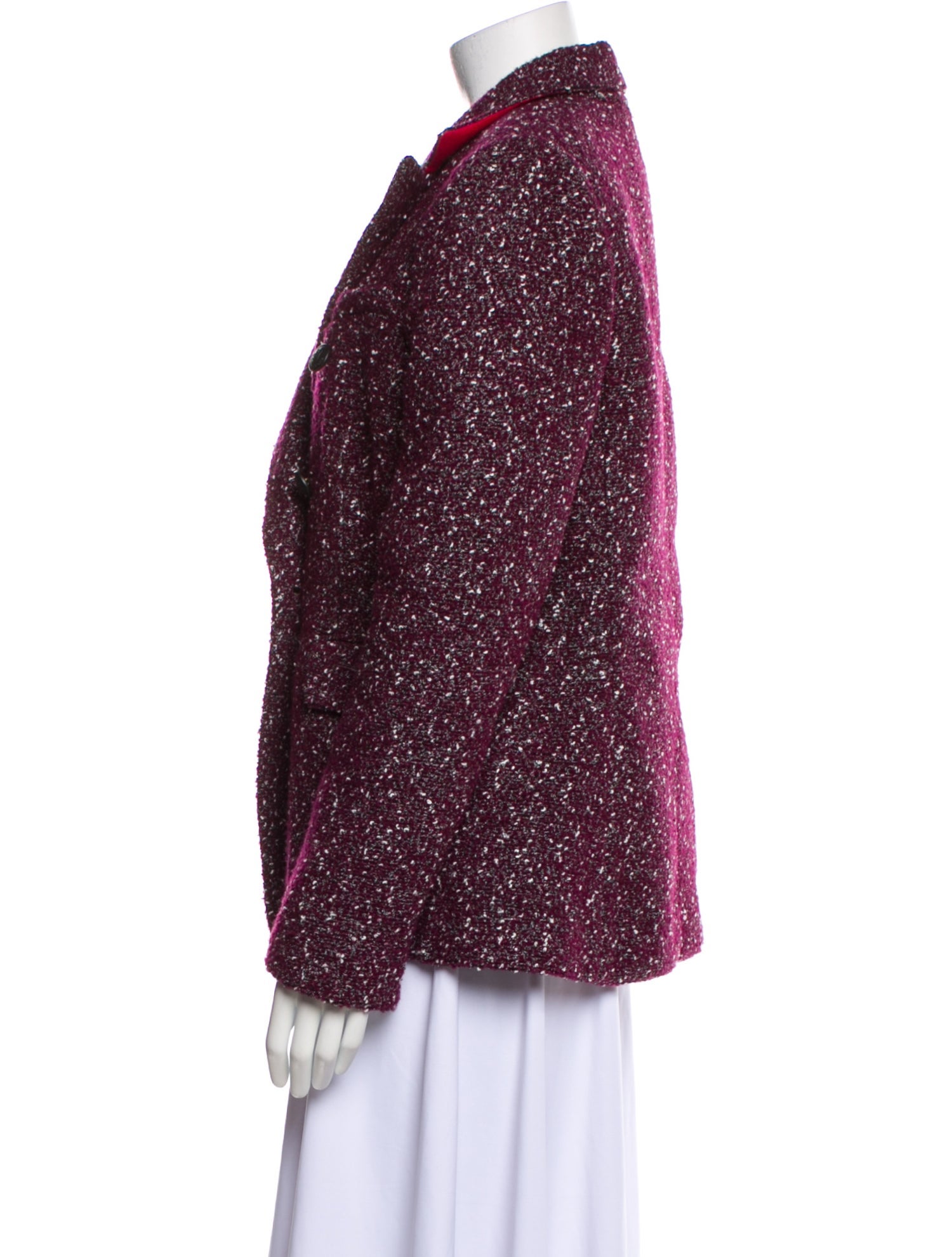 Rag & Bone Wool Tweed Pattern Blazer